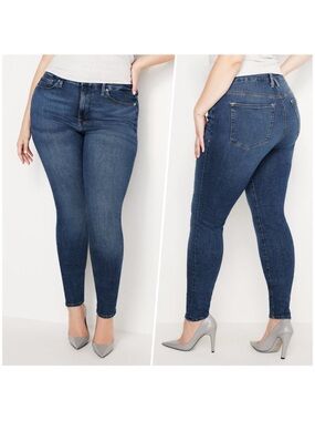 Good American 'Good Waist' Skinny Jeans Sz 16